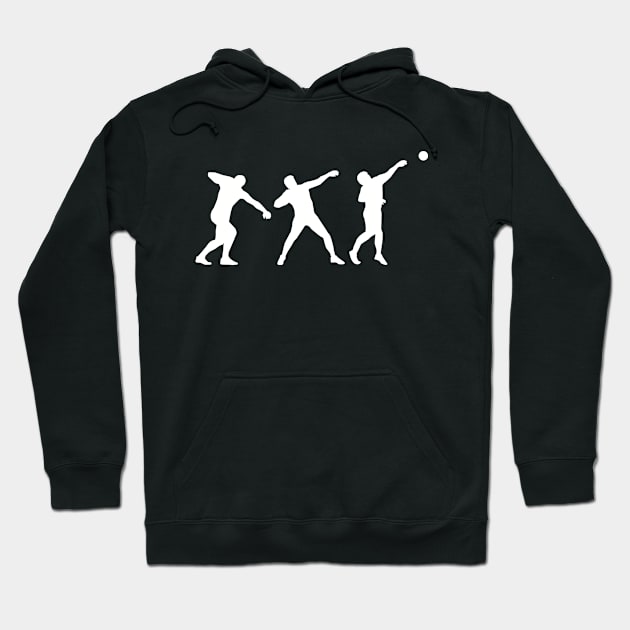 Shot put Hoodie by Designzz